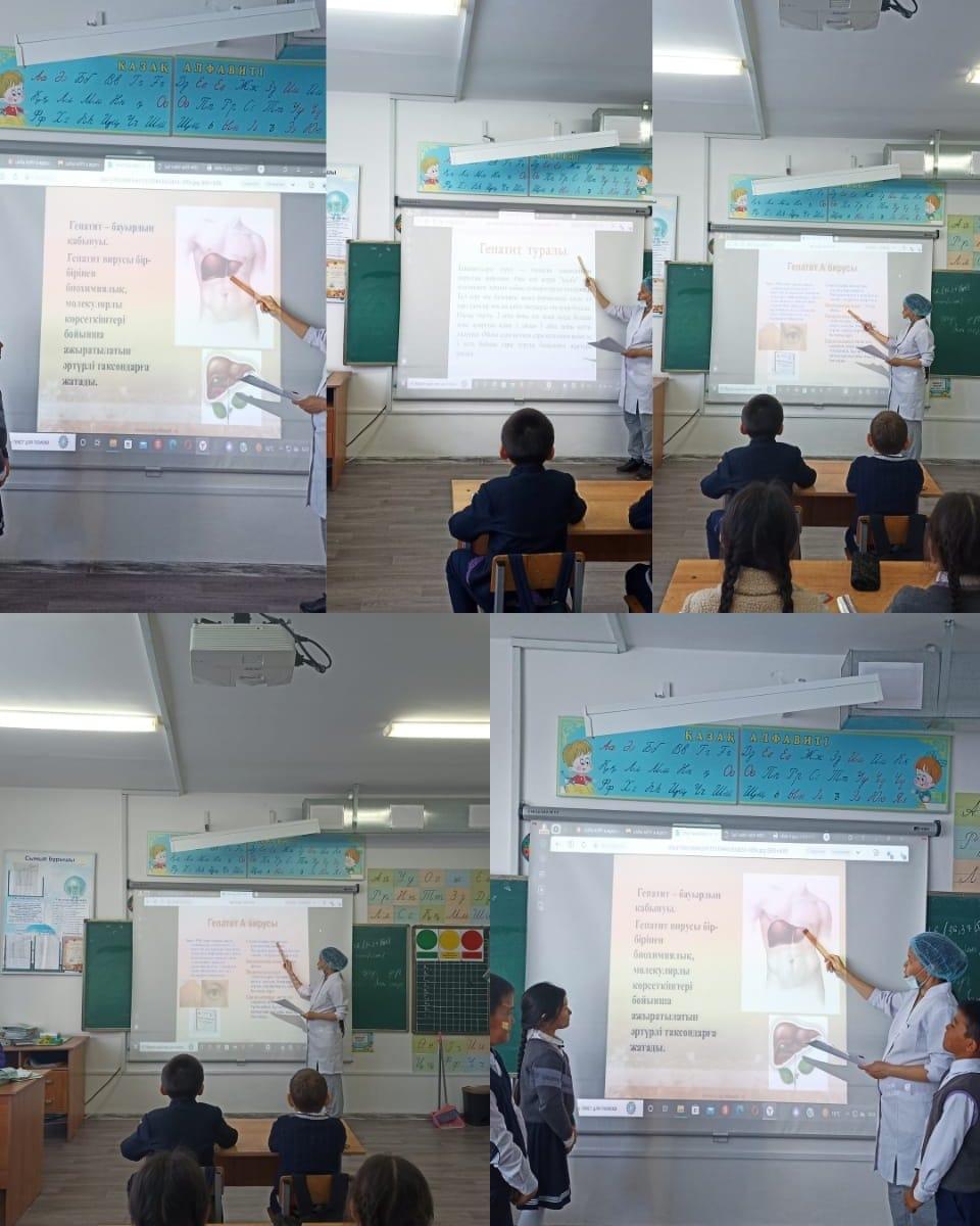 "Вирустық гепатит" және "Қызылша мен қызамық" ауруларын алдын-алу