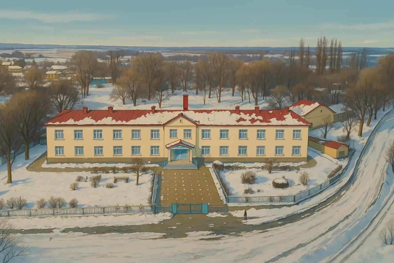 Жетіжал орта мектебі - Ghibli стилінде